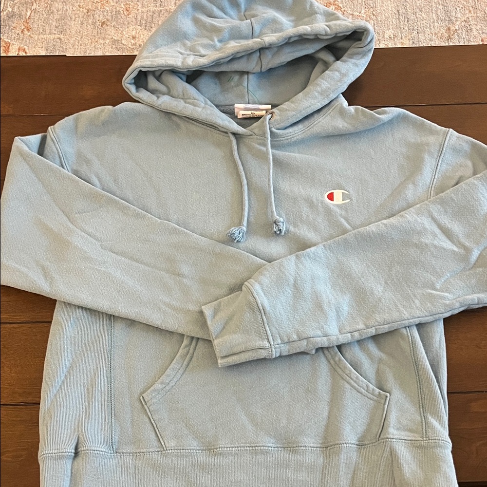 Champion Kid's Sky Blue Hoodie